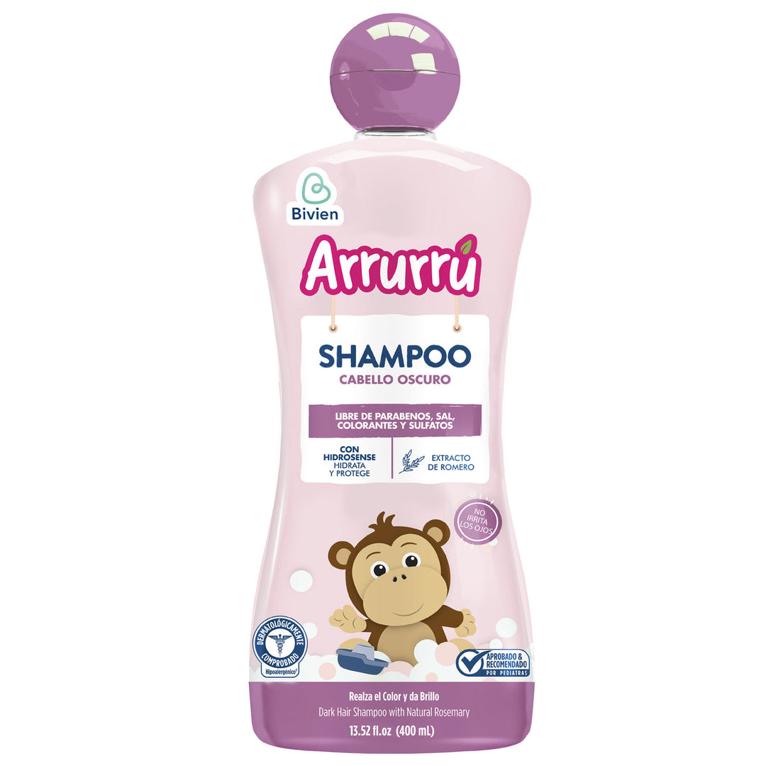 ARRURRU SHAMPOO ARRURRU ROMERO CABELLO OSCURO 400ML
