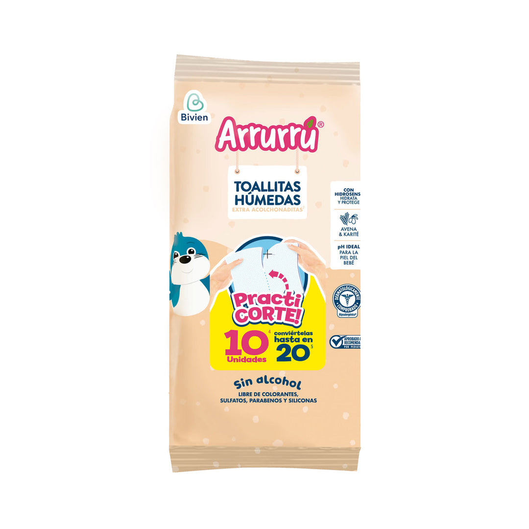 ARRURRU WIPES ARRURRU AVENAS 10UNDS