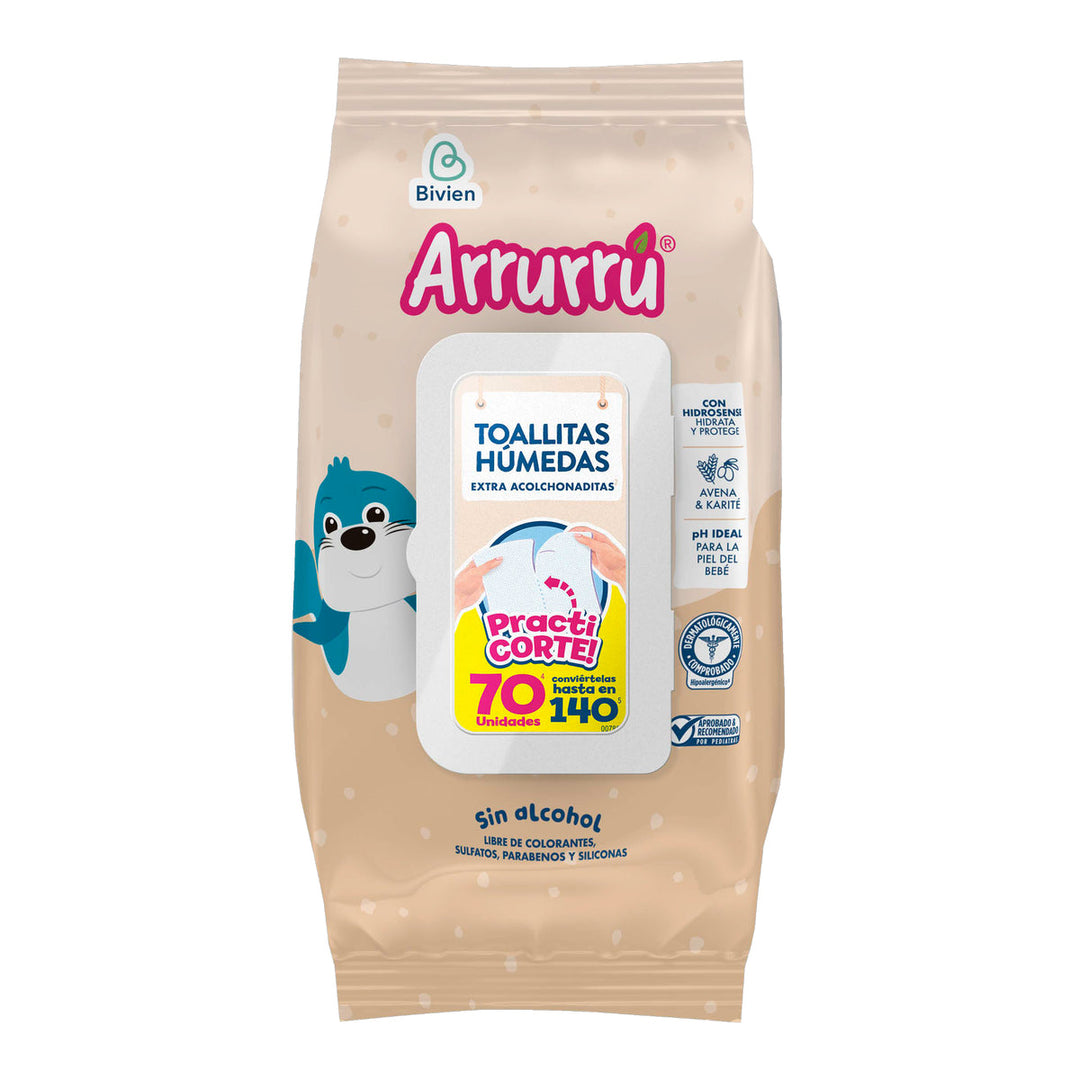 ARRURRU WIPES ARRURRU AVENAS 70 UNDS