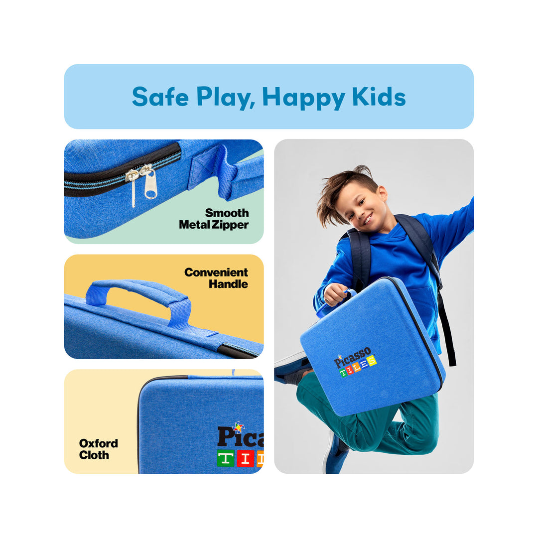 PICASSO TILES STORAGE WATER RESISTANT MEDIUM TOY CASE
