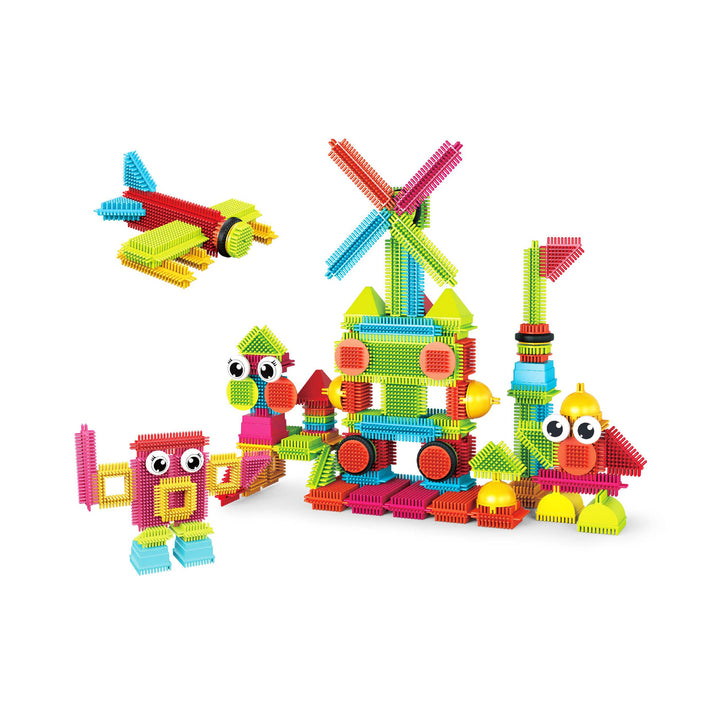 PICASSO TILES HEDGEHOG BUILDING BLOCKS BUILDING SET DE 112 PIEZAS - BRISTLE BLOCK SET