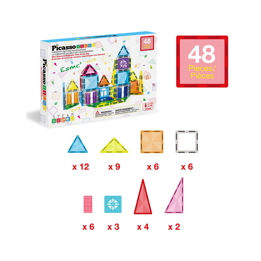 PICASSO TILES MINI DIAMOND 48PCS