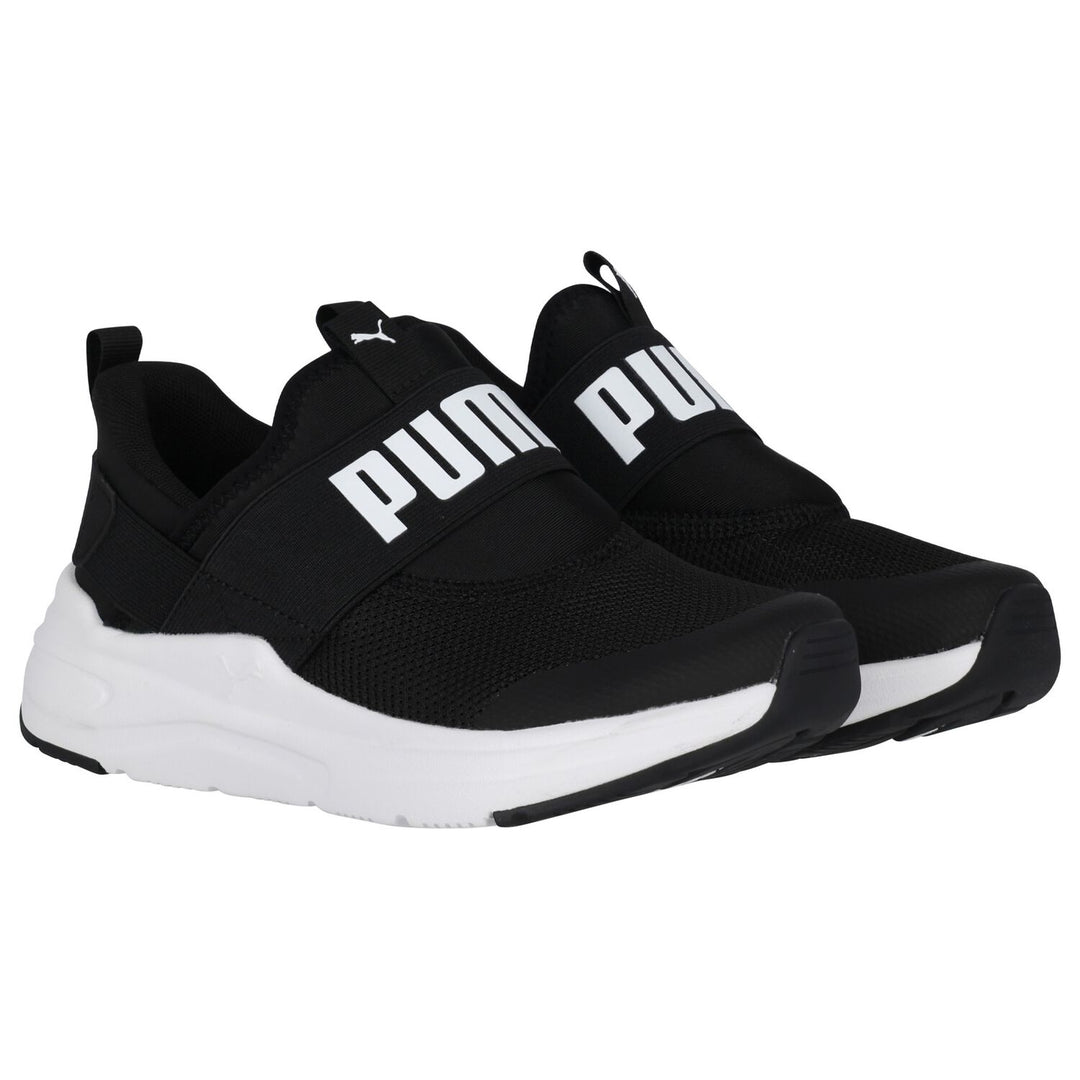 PUMA NIÑO ZAPATILLA SOFTRIDE WIRED 2 SLIPTECH BLACK