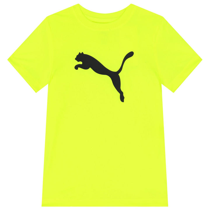 PUMA NIÑO TSHIRT TAD ESS LOGO YELLOW