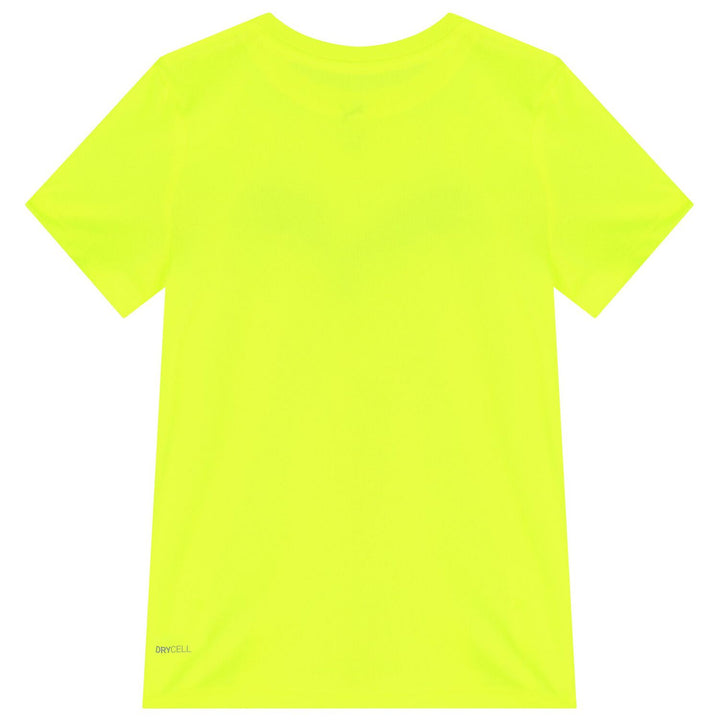 PUMA NIÑO TSHIRT TAD ESS LOGO YELLOW
