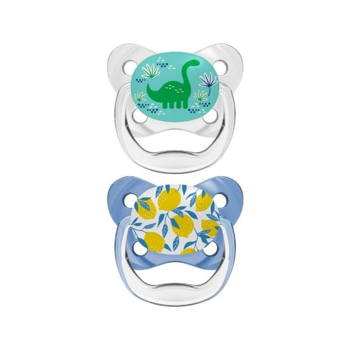 DR. BROWN CHUPETES PREVENT BUTTERFLY SHIELD 2 UNIDADES AZUL