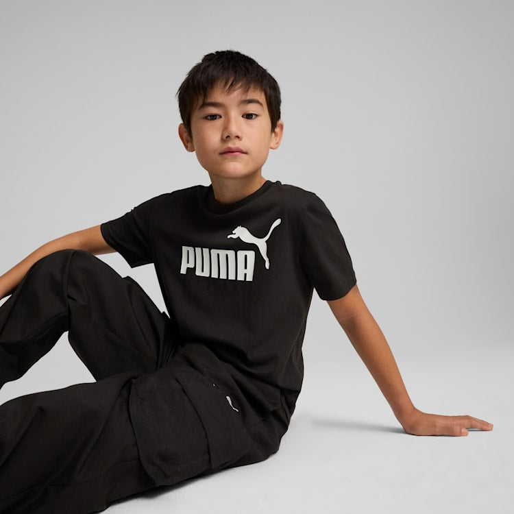 PUMA NIÑO TSHIRT ESS NO. 1 LOGO BLACK