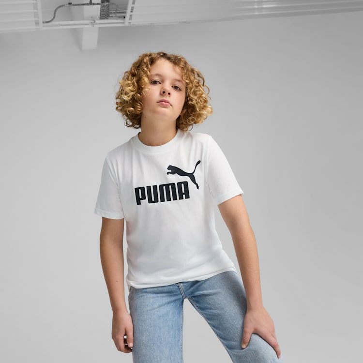 PUMA NIÑO TSHIRT ESS NO. 1 LOGO WHITE