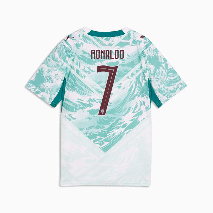 PUMA NIÑO TSHIRT PORTUGAL AWAY REPLICA JR. RONALDO WHITE