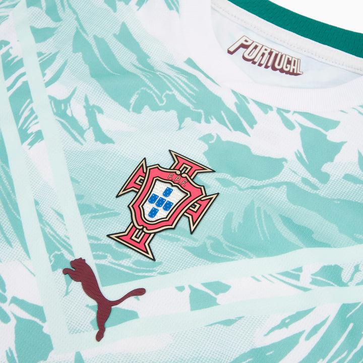 PUMA NIÑO TSHIRT PORTUGAL AWAY REPLICA JR. RONALDO WHITE