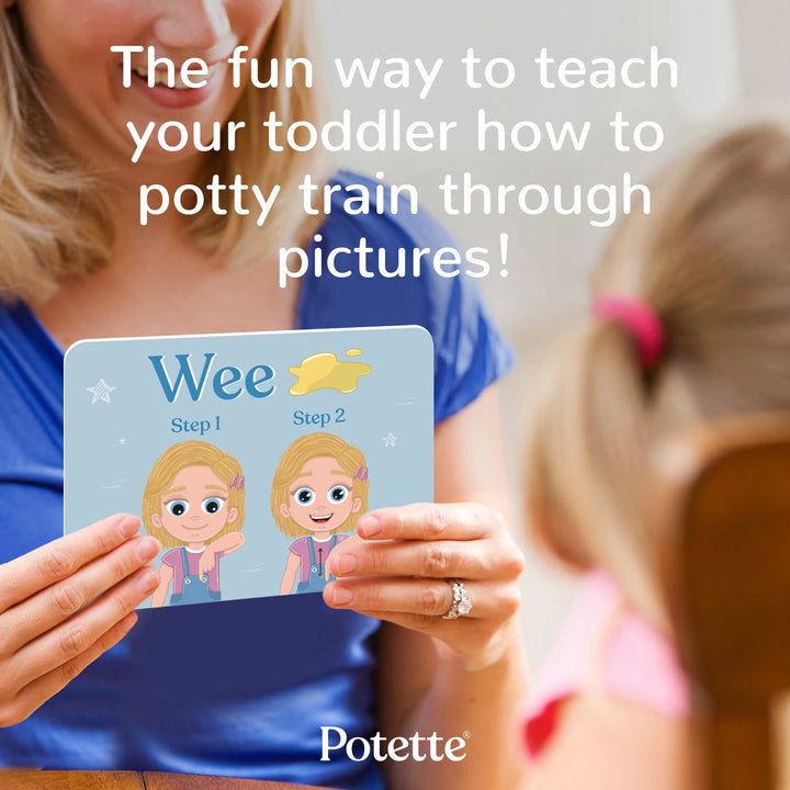 Tarjetas de Aprendizaje para Control de Esfínteres Potette (Flash Cards)