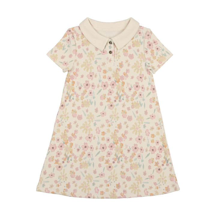 MANIERE NIÑA VESTIDO PRETTY GARDEN BEIGE