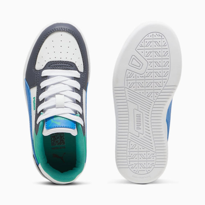 PUMA NIÑO ZAPATILLA CAVEN 2.0 BLOCK WHITE