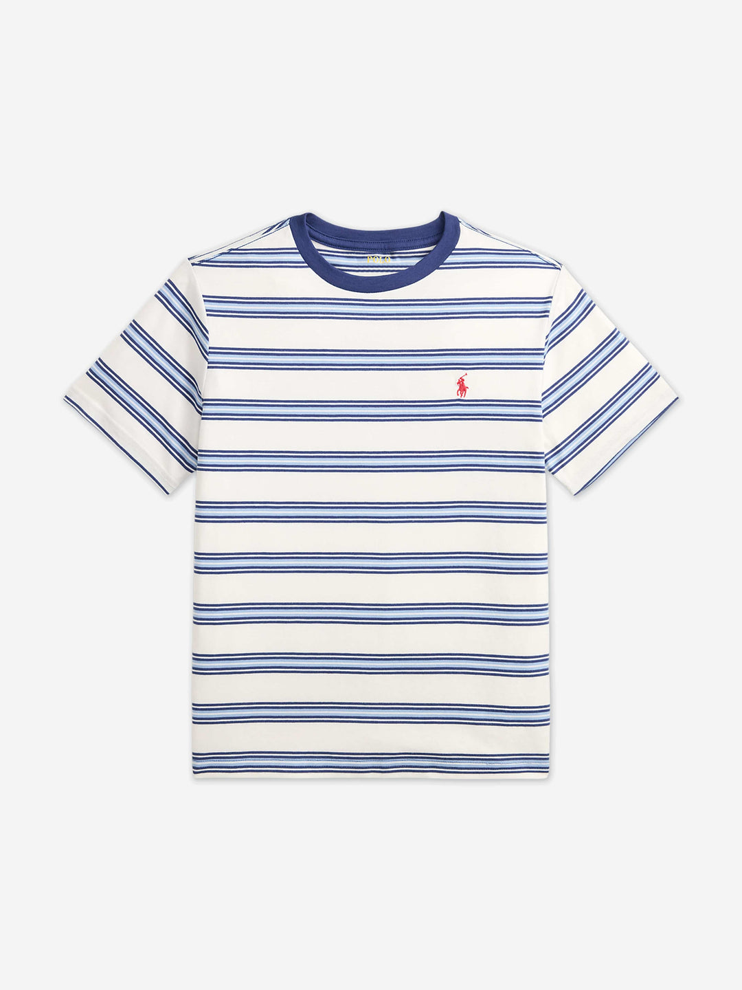 RALPH LAUREN NIÑO TSHIRT 26/1 JERSEY DECKWASH WHITE MULTI