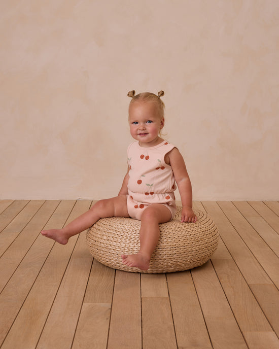 RYLEE & CRU NIÑA JUMPER CINCH CHERRIES