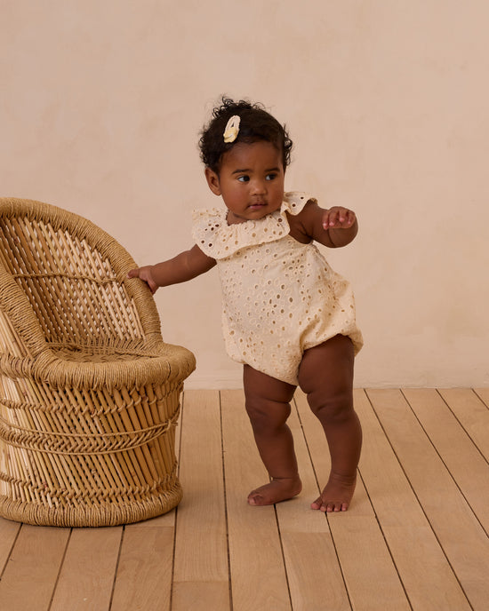 RYLEE & CRU NIÑA ROMPER MYLA NATURAL