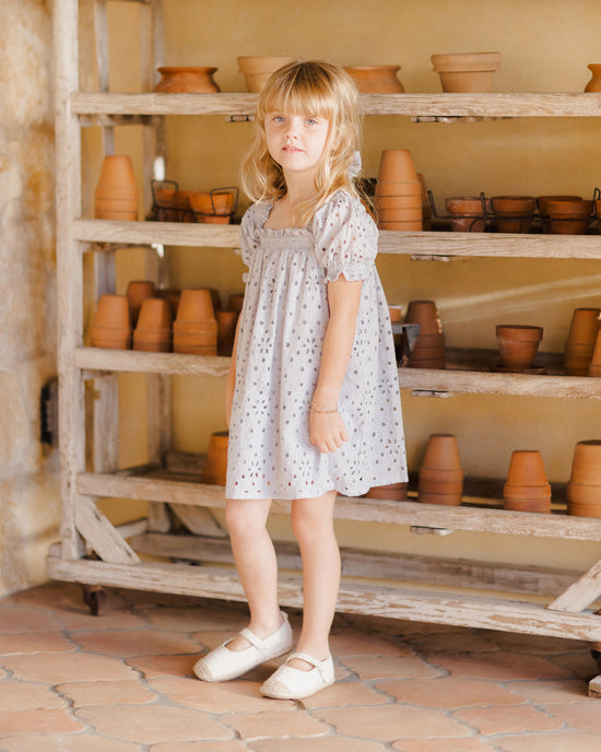 RYLEE & CRU NIÑA VESTIDO MILAN LIGHT BLUE