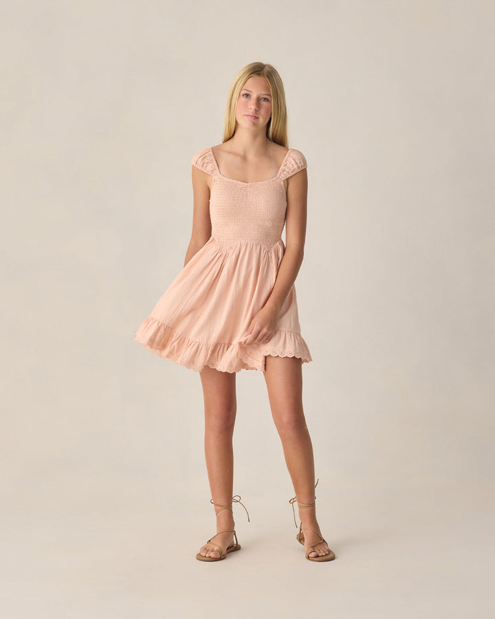 RYLEE & CRU NIÑA VESTIDO KALINA BLUSH
