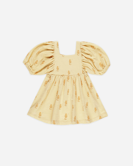 RYLEE & CRU BEBE NIÑA VESTIDO BREA SEAHORSES