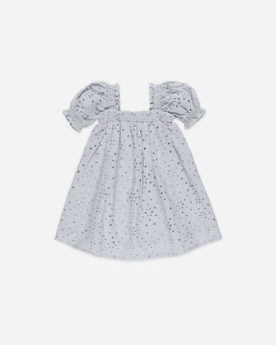 RYLEE & CRU NIÑA VESTIDO MILAN LIGHT BLUE