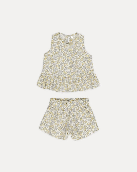 RYLEE & CRU NIÑA CONJ. DE SHORT LILIANA BLOOM