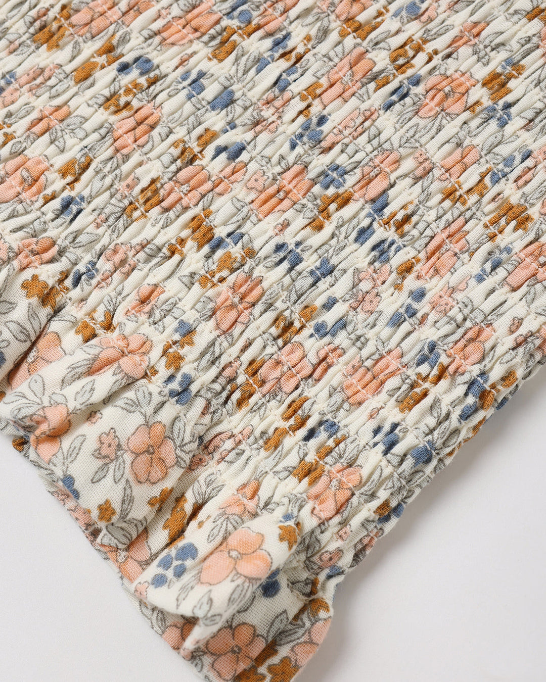 RYLEE & CRU NIÑA TSHIRT ZAYLA FLOWER FIELDS IVORY