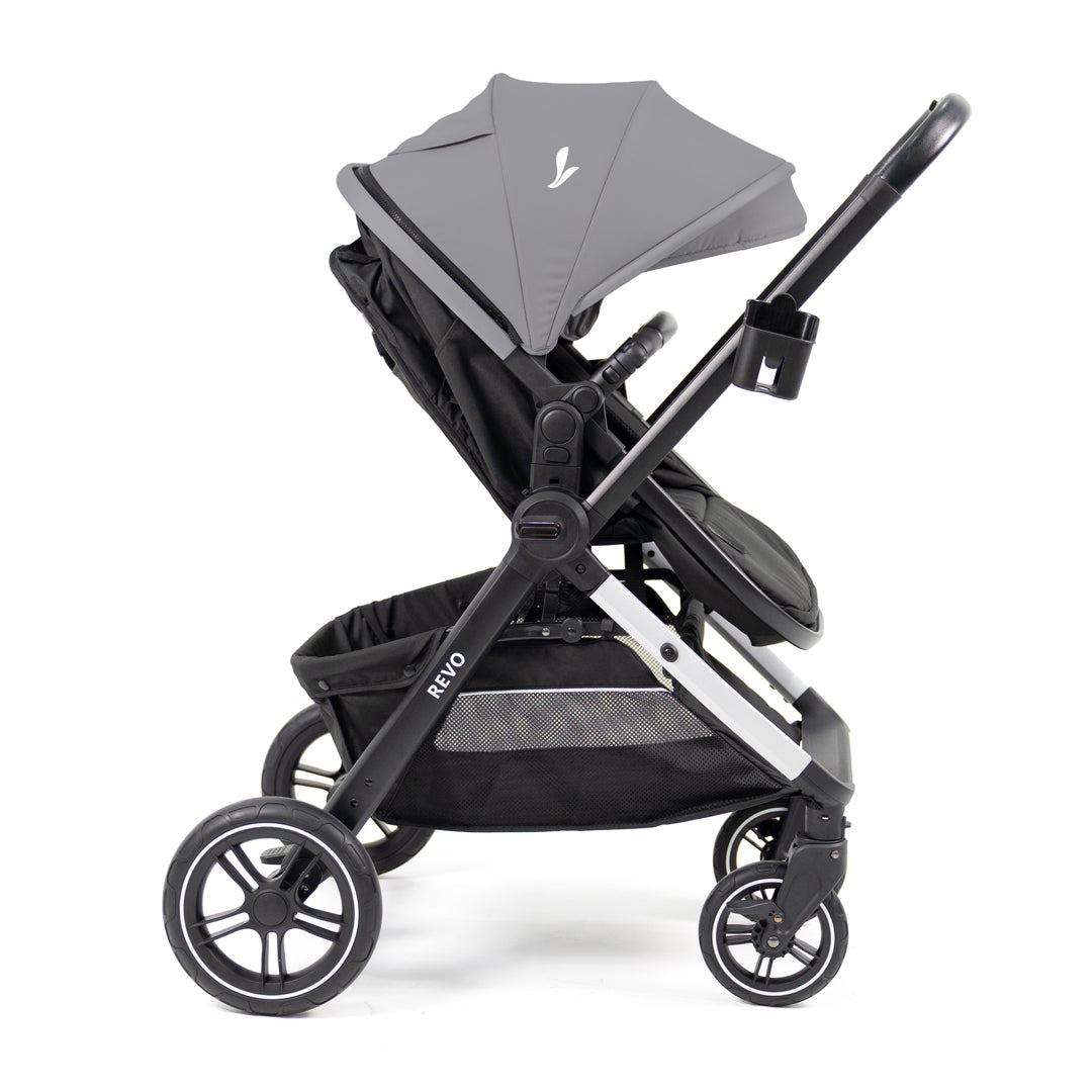 PREMIUM BABY COCHE TRAVEL SYSTEM REVO CON BASE GRIS