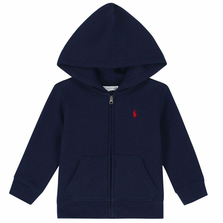 RALPH LAUREN BEBE NIÑO ABRIGO SEASONAL FLEECE CRUISE NAVY