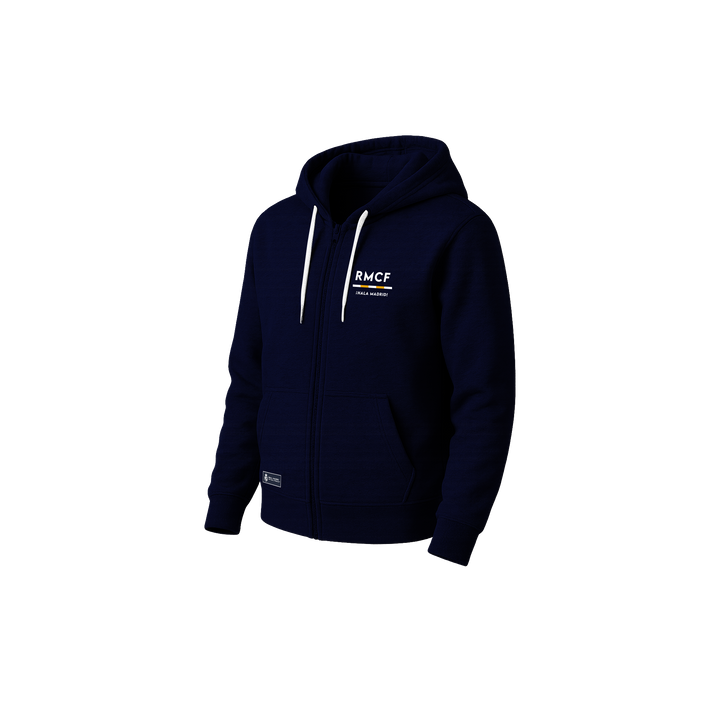 FANATICS NIÑO ABRIGO CON CAPUCHA REAL MADRID WARM UP