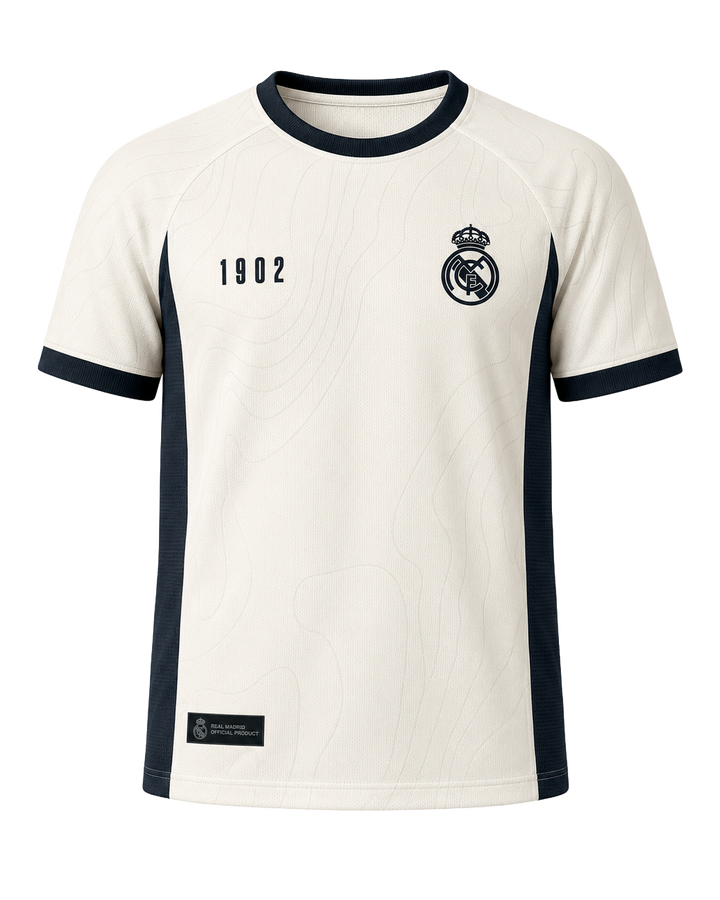 FANATICS NIÑO TSHIRT REAL MADRID OFF WHITE
