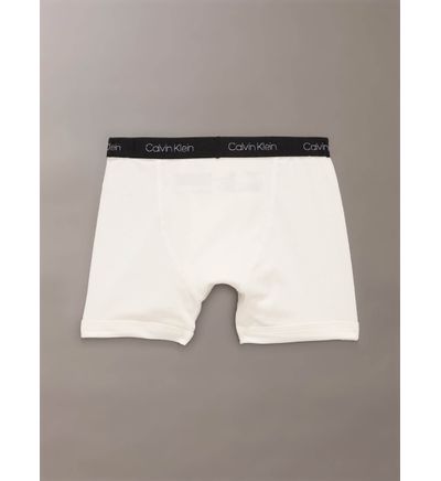 CALVIN KLEIN NIÑO BOXER HEATHER GRAY/ANTIQUE WHITE/BLA 3PCS