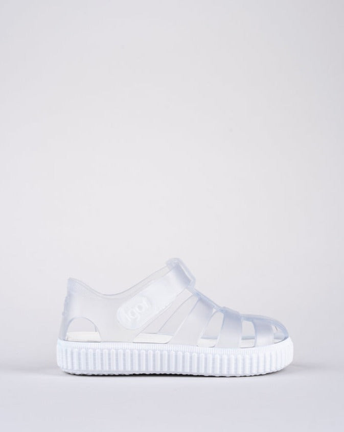 IGOR NIÑA SANDALIA NICO CRISTAL TRANSP/BLANCO