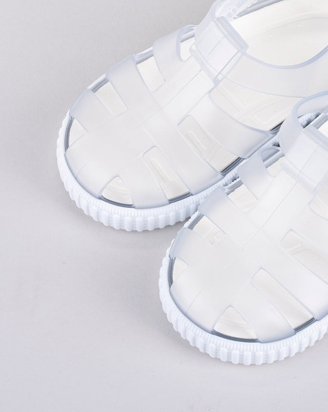 IGOR NIÑA SANDALIA NICO CRISTAL TRANSP/BLANCO