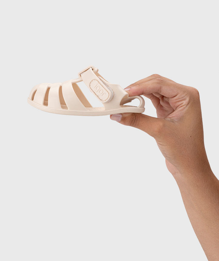 IGOR NIÑA SANDALIA NEMO SOLID MARFIL