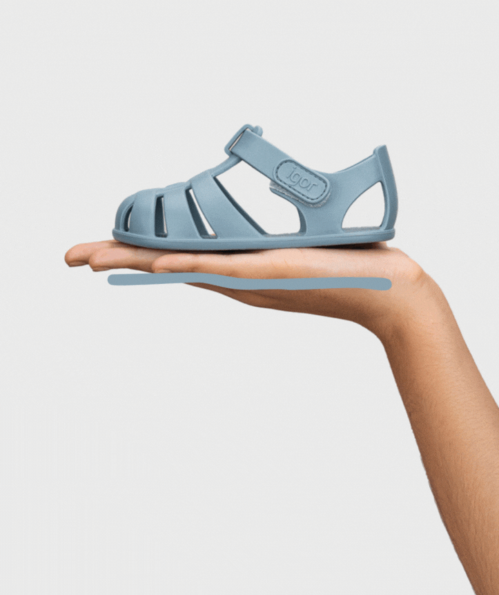 IGOR NIÑA SANDALIA NEMO SOLID OCEANO