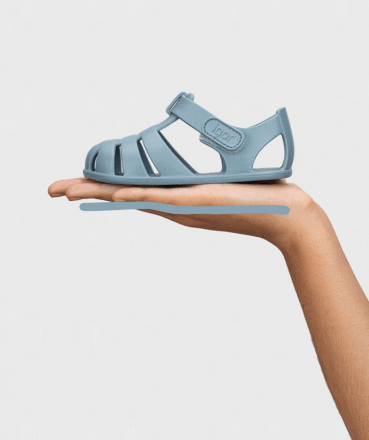 IGOR NIÑA SANDALIA NEMO SOLID OCEANO