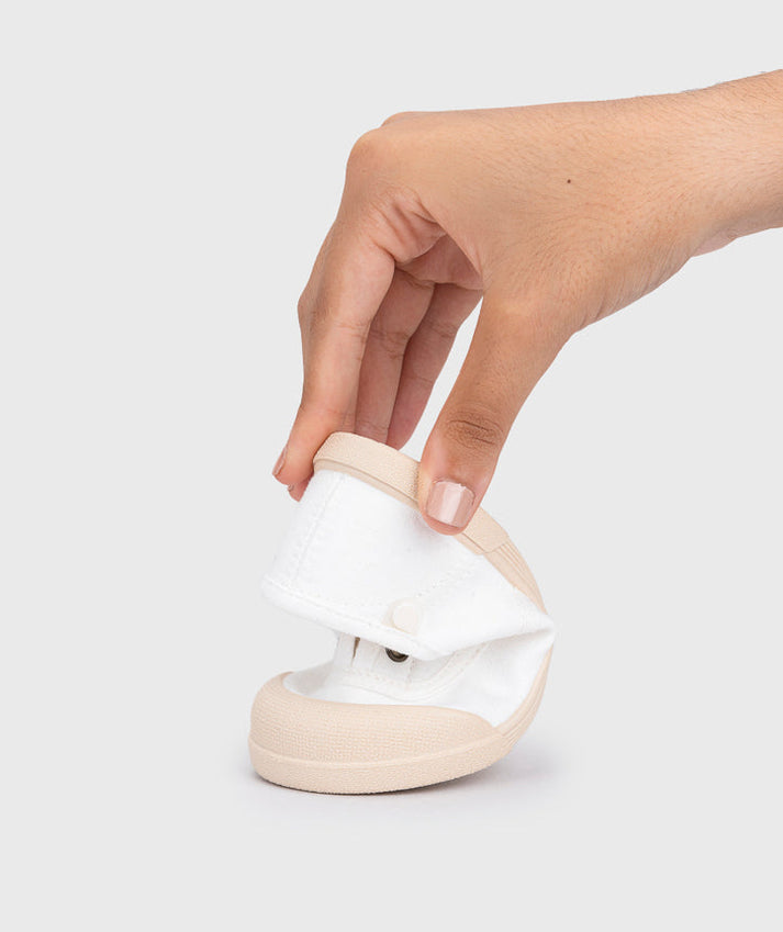 IGOR NIÑA ZAPATILLA LONA BLANCO