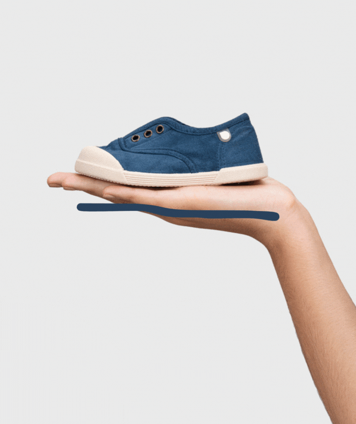 IGOR NIÑO ZAPATILLA LONA MARINO