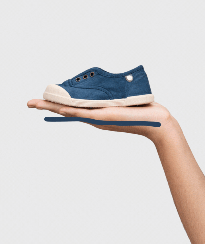 IGOR NIÑO ZAPATILLA LONA MARINO