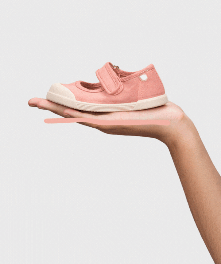 IGOR NIÑA ZAPATO LONA MERCEDES NUEVO ROSA