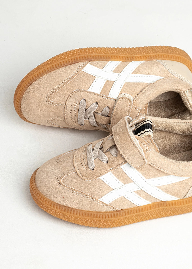 SHUSHOP NIÑA ZAPATILLA SASHA MINI NUDE SUEDE