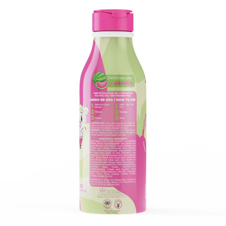 LECHE PAL PELO SHAMPOO HIDRATANTE RIZOS 250 ML