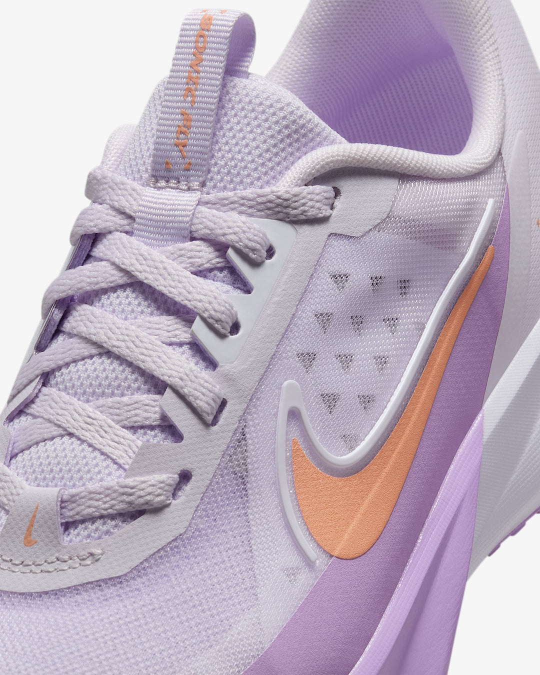 NIKE NIÑO ZAPATILLA SONIC FLY GS BRLY GRP/APRCT AGT-WHT-VLT STR