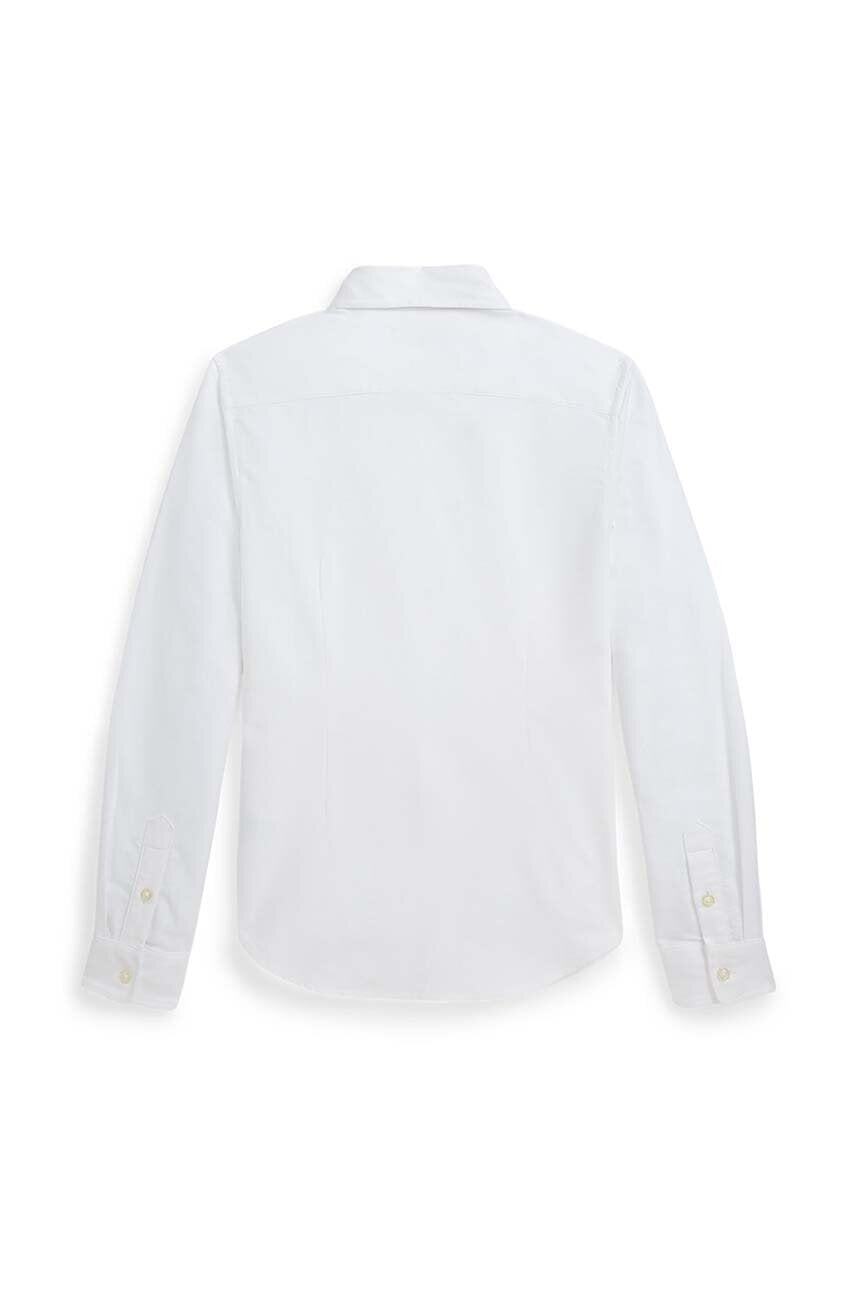 RALPH LAUREN NIÑA CAMISA CLASSIC OXFORD WHITE