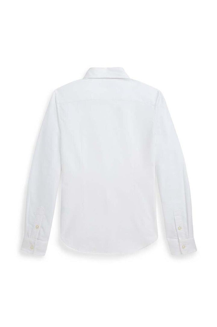 RALPH LAUREN NIÑA CAMISA CLASSIC OXFORD WHITE