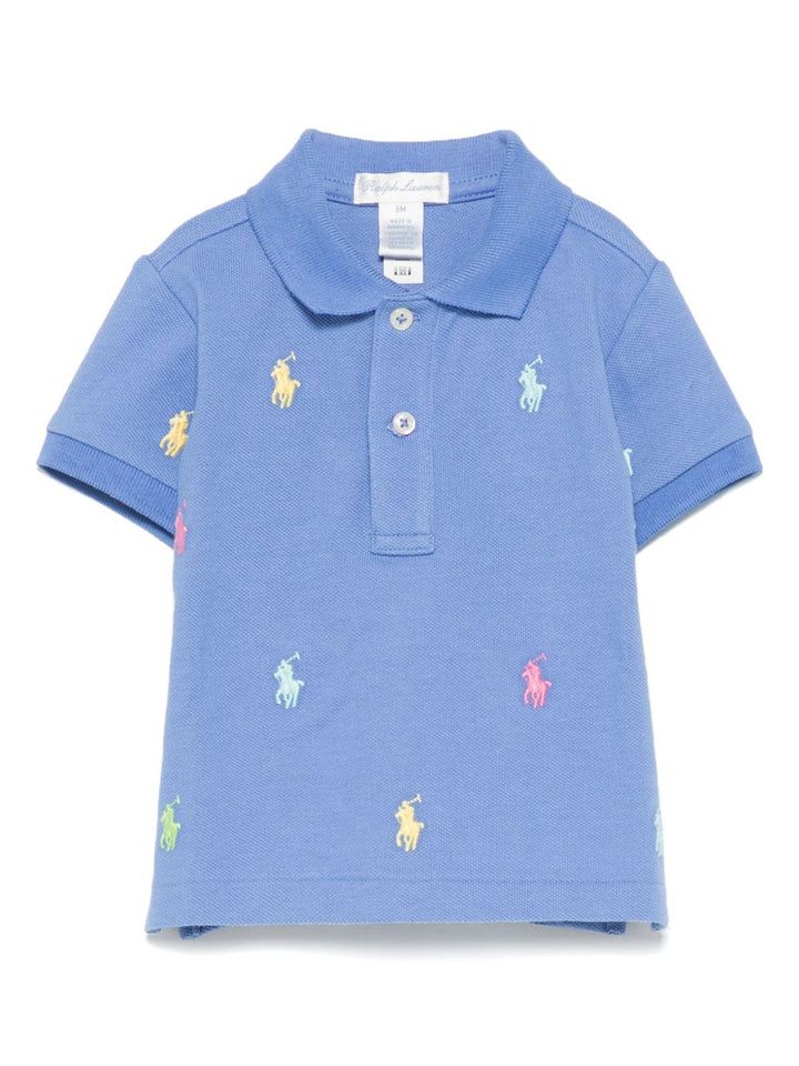 RALPH LAUREN BEBE NIÑO POLO SCOTTSDALE BLUE