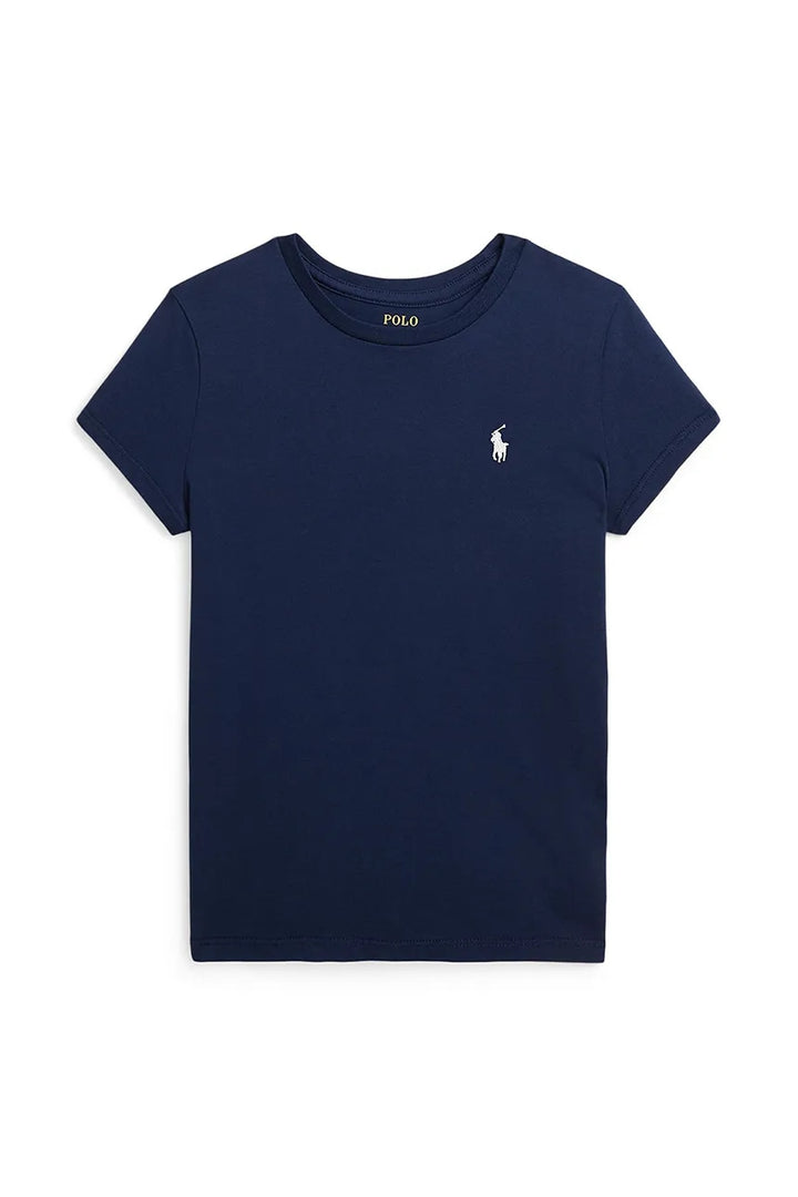 RALPH LAUREN NIÑA TSHIRT JERSEY NEWPORT NAVY W/WHITE
