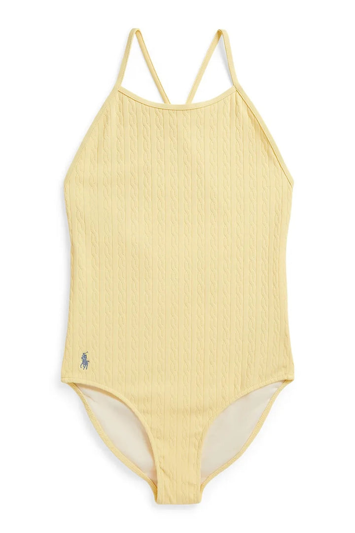 RALPH LAUREN NIÑA VESTIDO DE BAÑO JACQ NYLON/ELASTANE T-BIRD YELLOW