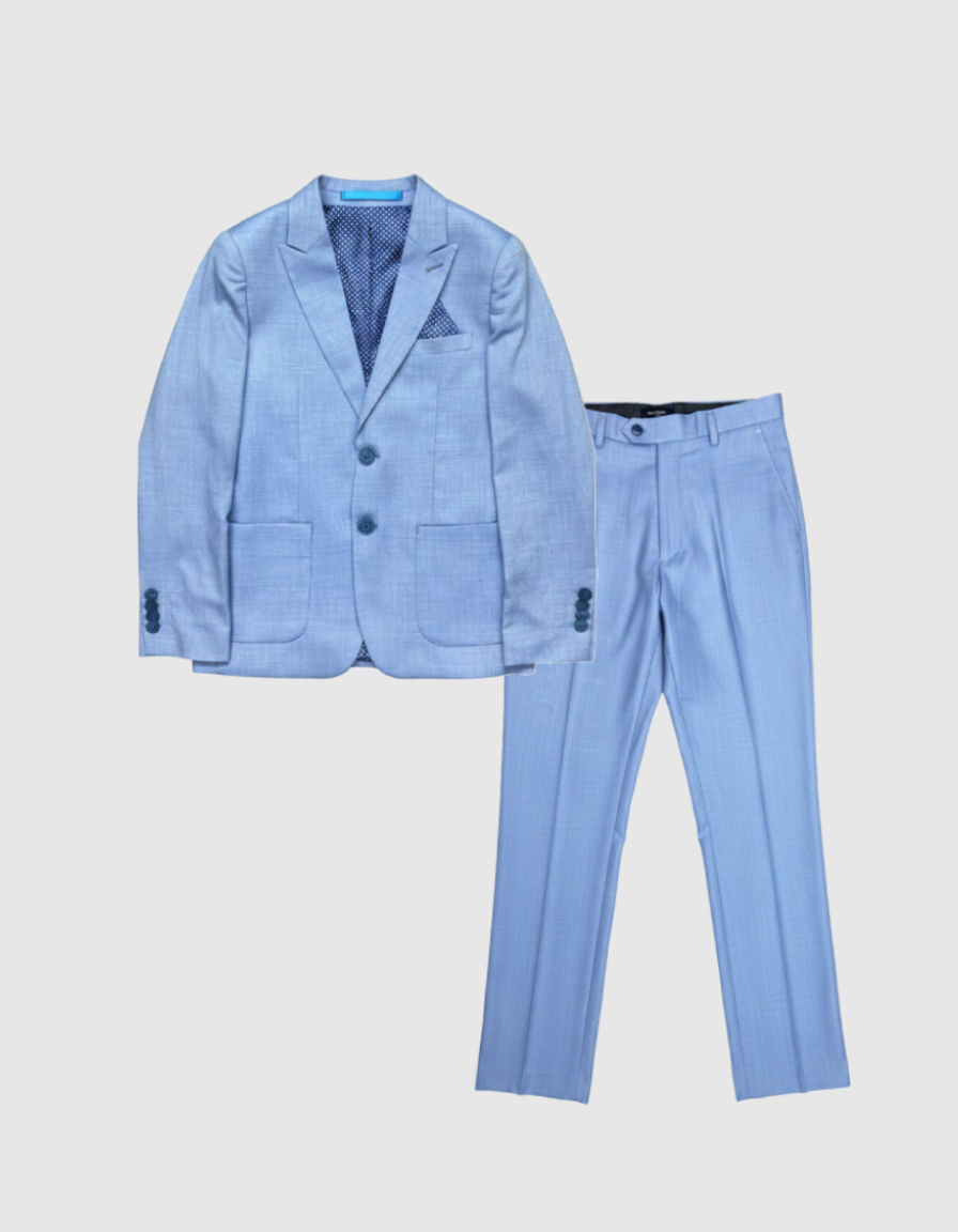 ISAAC MIZRAHI NIÑO CONJ. DE SACO SOLID LIGHT BLUE
