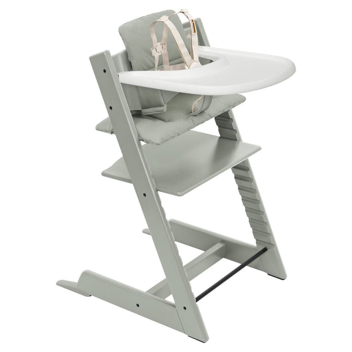 STOKKE SILLA DE COMER TRIPP TRAPP GLACIER GREEN W CUSHION